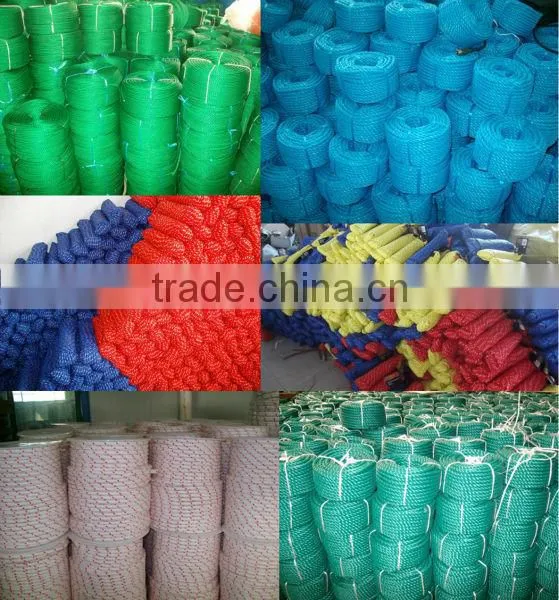 Diamond Braid Polypropylene Rope, 5/8 by 100 Feet, Assorted Colors