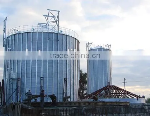 fumigation silo metal bolt bins maize storage tank