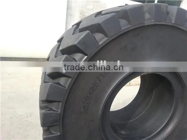 Sany backhoe loaders tyre 23.5-25 23.5r25 installed rims 19.50 for loading sand stone
