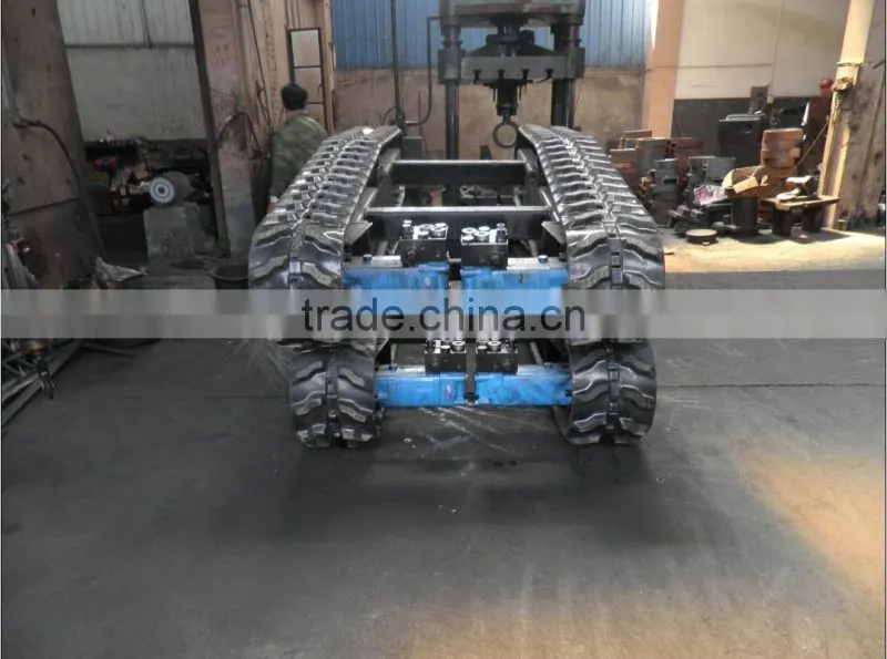 Rubber Track Undercarriage/Excavator Undercarriage With Rubber