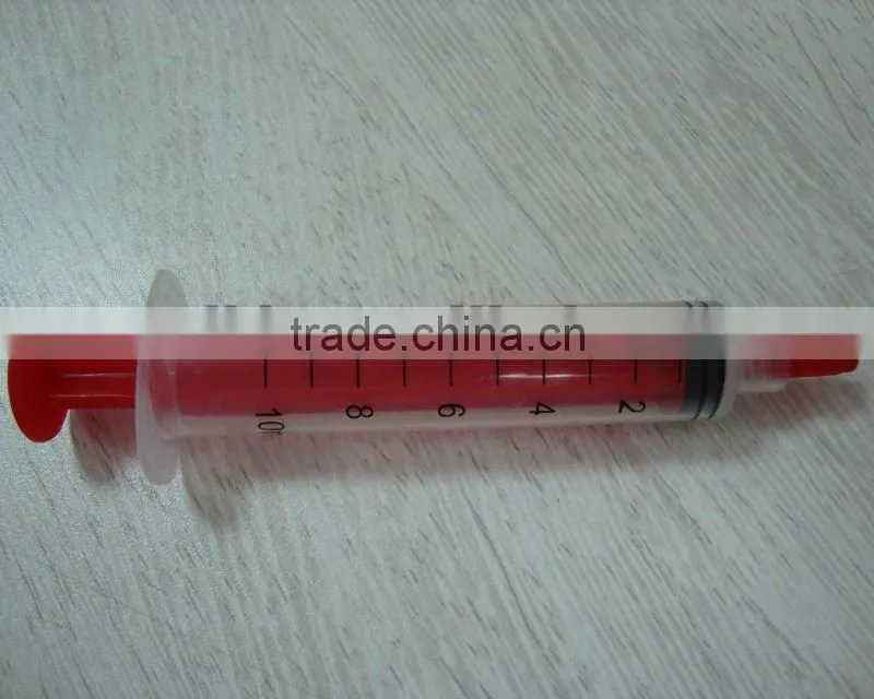 Syringe with Color