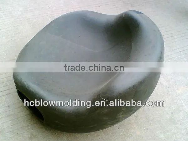 Customized blow mould balck plastic chairs board Office Furniture / Staff Plastic Chair