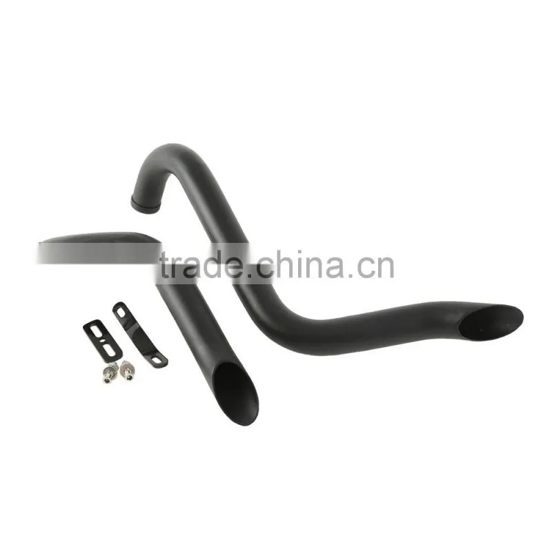 Black 1.75" Drag Header Pipes Exhaust For Harley Softail Touring Dyna Sportster