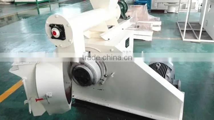 Complete set 1t/h new condition poultry feed pellet production line