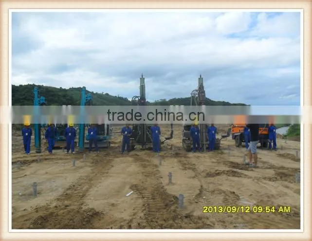 crawler borehole rotary engineering drilling rig MZ130Y-2 with CE/ISO Certification