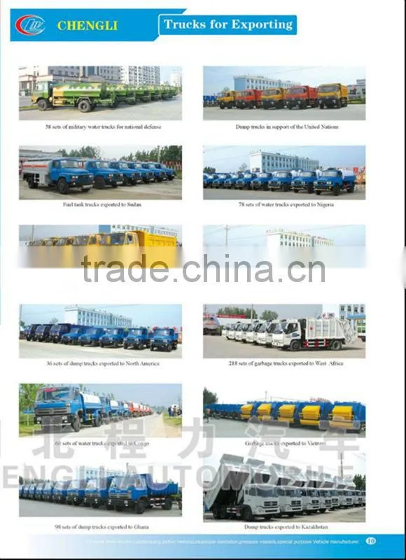 4x2 small road broken car or wrecker tow truck