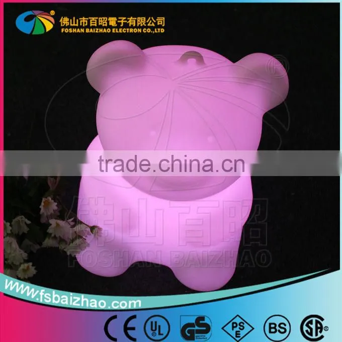 led decorative bear light/table lamp mood light