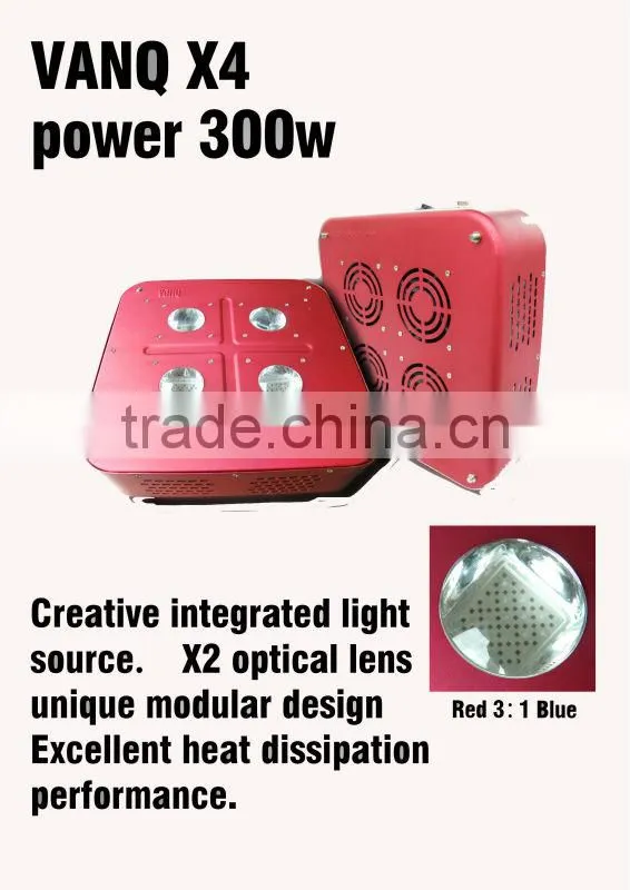 2012 new design , adjusted ratio 300w integrated led grow light for green house plant growing or flowering