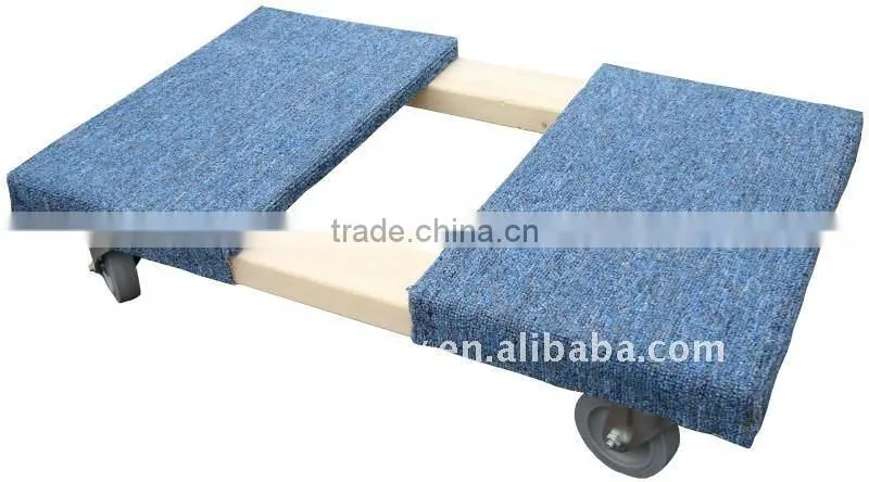 Carpeted moving Dollies