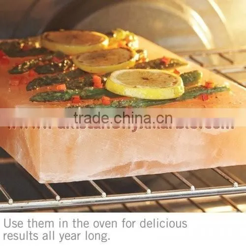 HIMALAYAN SALT COOKING TILES PLATES BRICKS BLOCKS TRAY DISHES