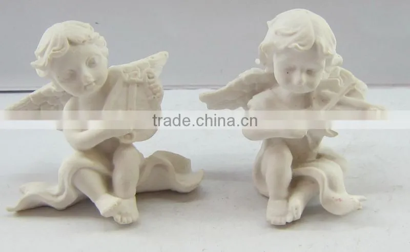 New arrival resin religious little angel statue