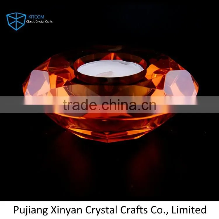 Fashionable crystal mesh incense burner with metal