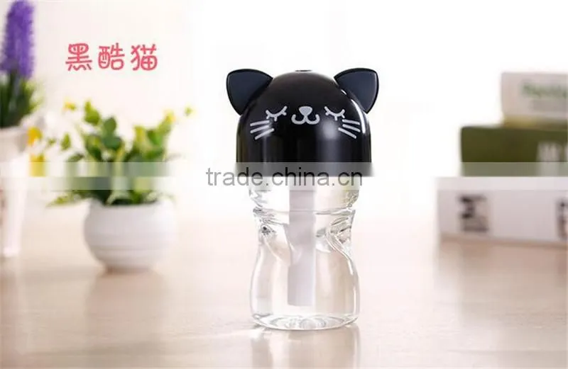 CT-744 Upgrade three generations bottle humidifier USB mini humidifier home office Pet cute cartoon humidifier