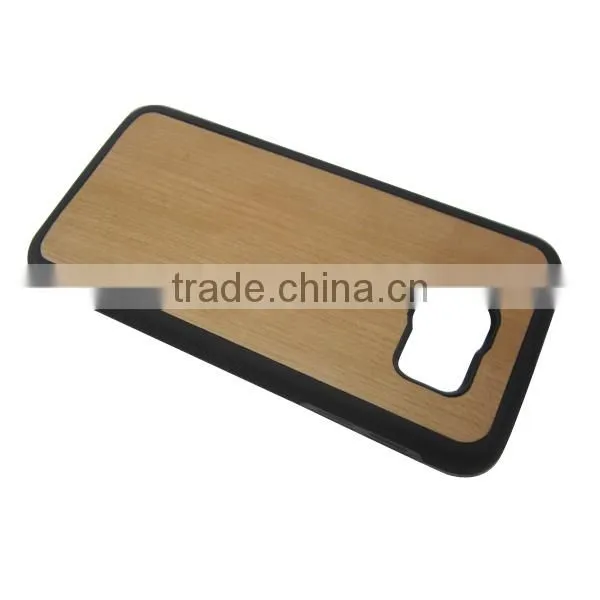 Hard wood case,custom cell phone cases for Samsung S6