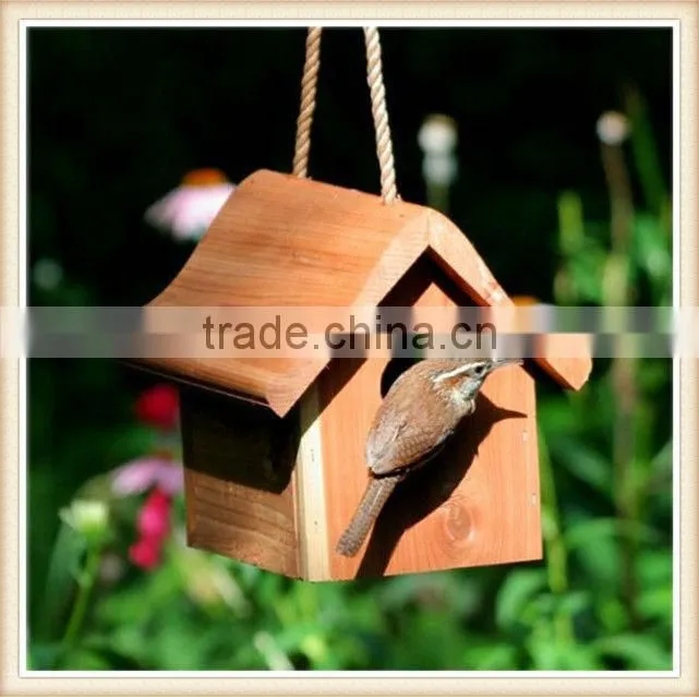 Beautiful Wooden Bird House /wooden bird cage/bird nest