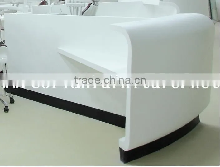 Solid surface chemical resistant laboratory bench worktops with sink