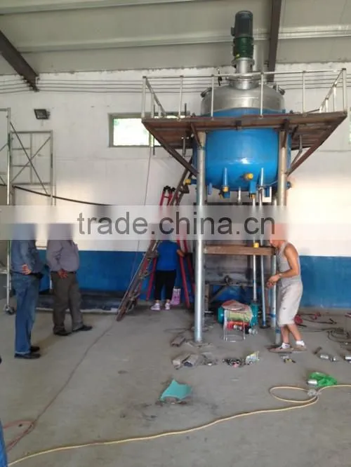 1000L wet floral foam reactor & floral foam automatic production line