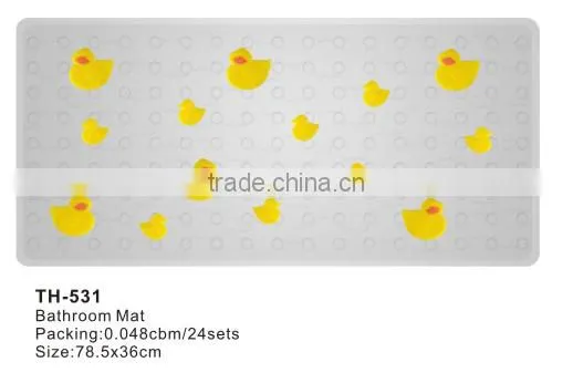 2015 Hot Th--563 Anti slip Pvc Bathroom Mat