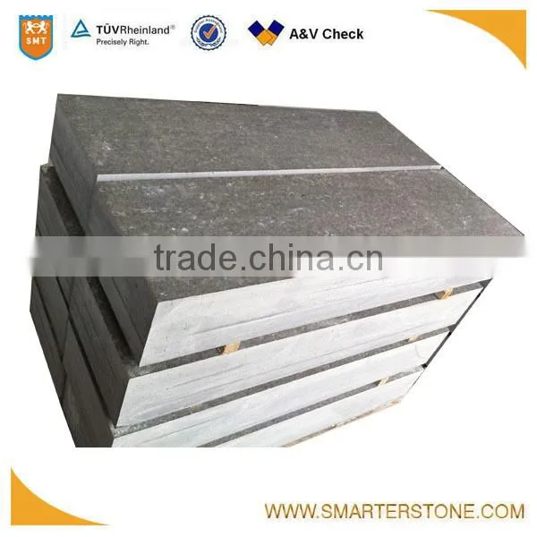 80x80 cm paving basalt stone Honed finish mongolia black for floor