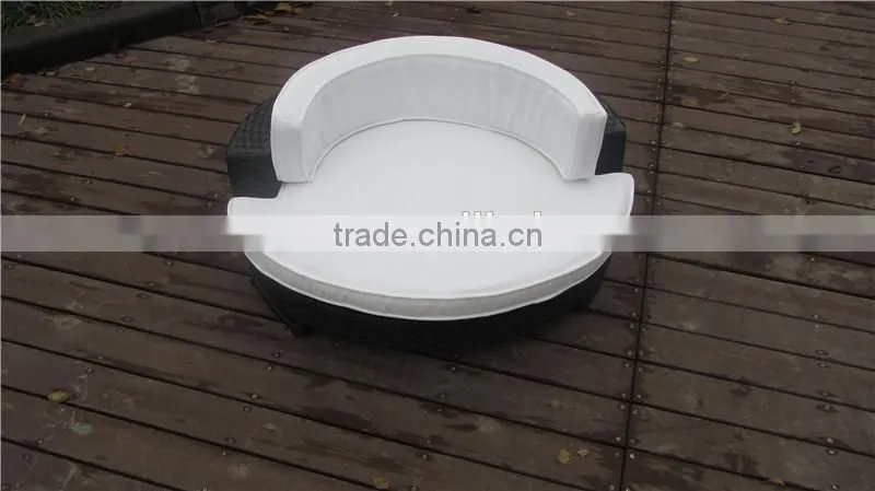 Hot Sale Round PE Rattan/Wicker Pet Dog Cat Bed
