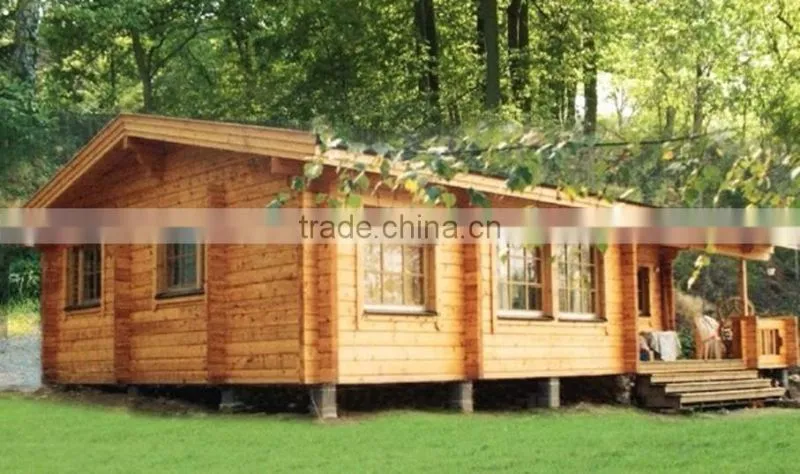 House Hotel Shop Office Use and glulam beam Material Wooden House