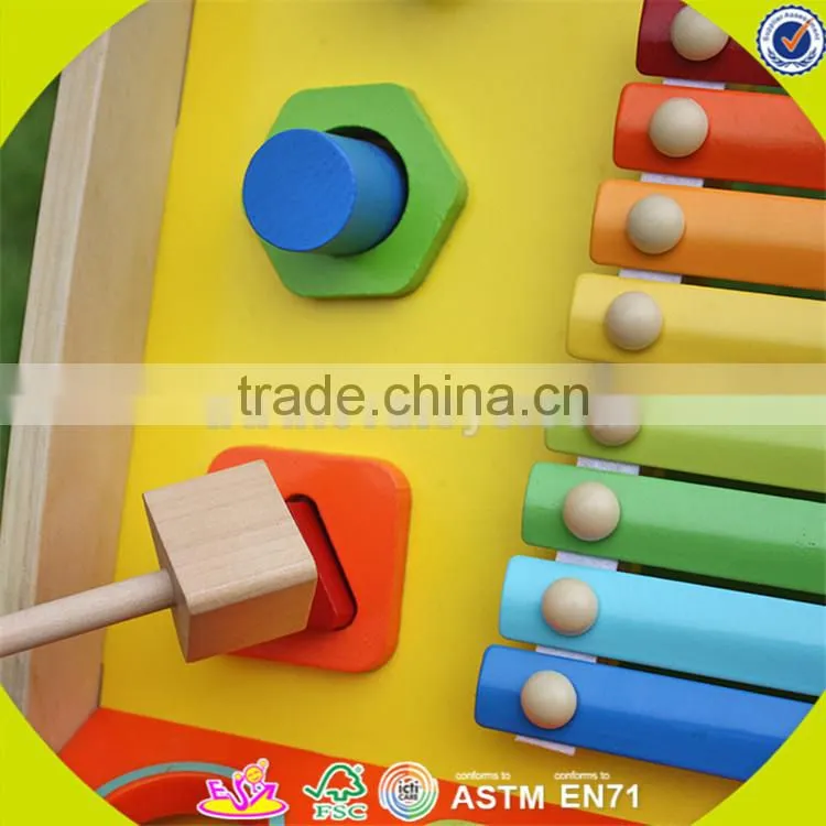 wholesale multi function baby wooden walker cheap baby wooden walker best gift baby wooden walker W16E039