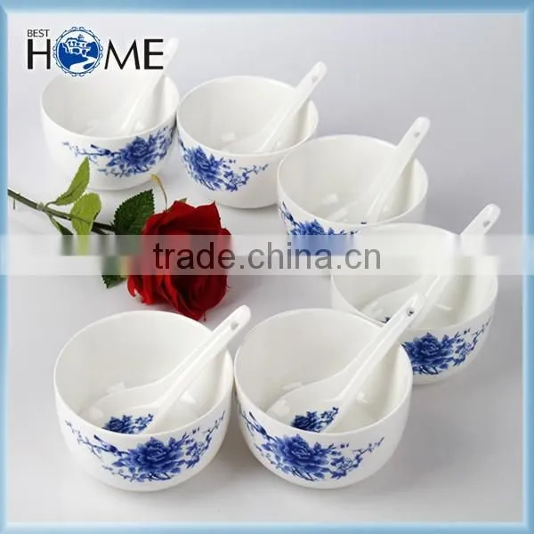 2016 factory cheap ceramic bowl price, new design Chinese style ceramic bowl