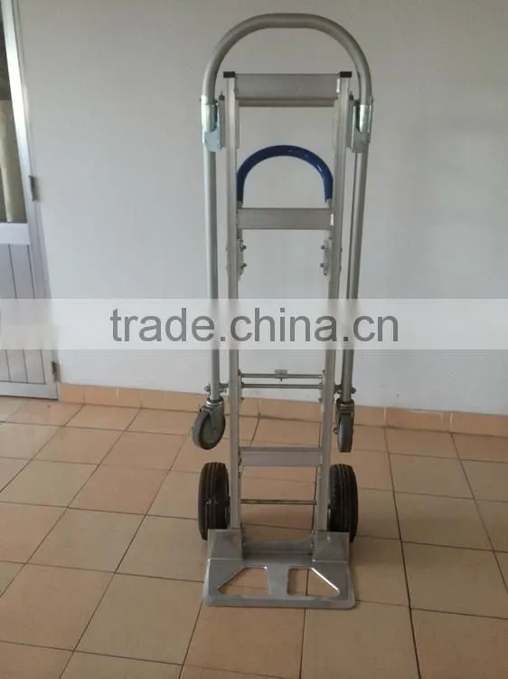 2 in 1 foldable aluminium convertible hand truck