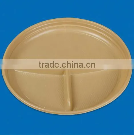 custom disposable partition plates plastic,3-compartment disposable plastic plate,disposable plastic plates