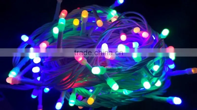 Colorful LED Christmas Light Chain Christmas Tree Decorations Christmas Tree Light