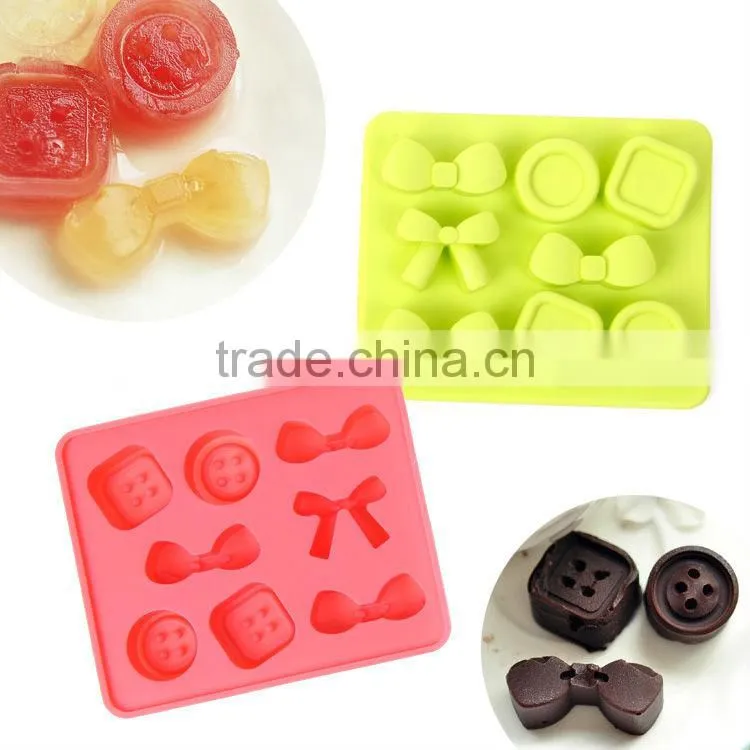 OEM factory cute shapes silicone ice cube tray
