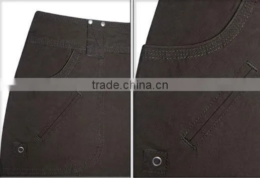 Ladies' 100% cotton twill A shape casual skirt