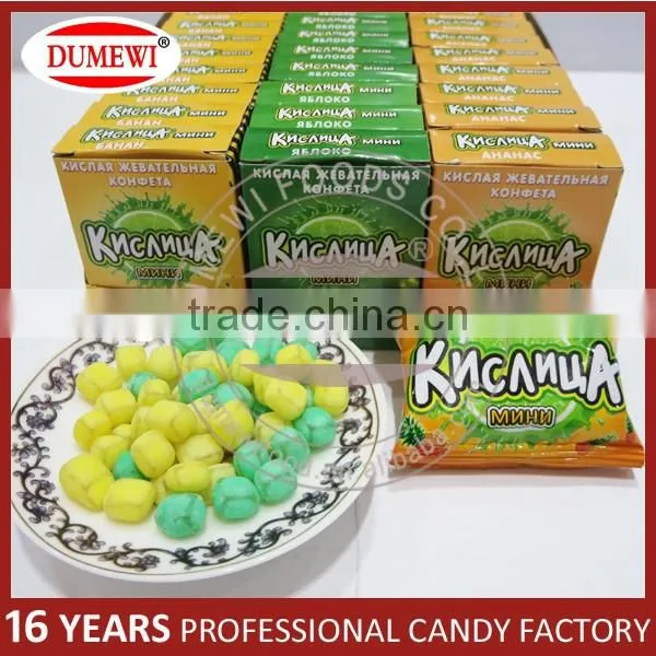 Fruity Soft Jelly Super Sour Gummy Candy
