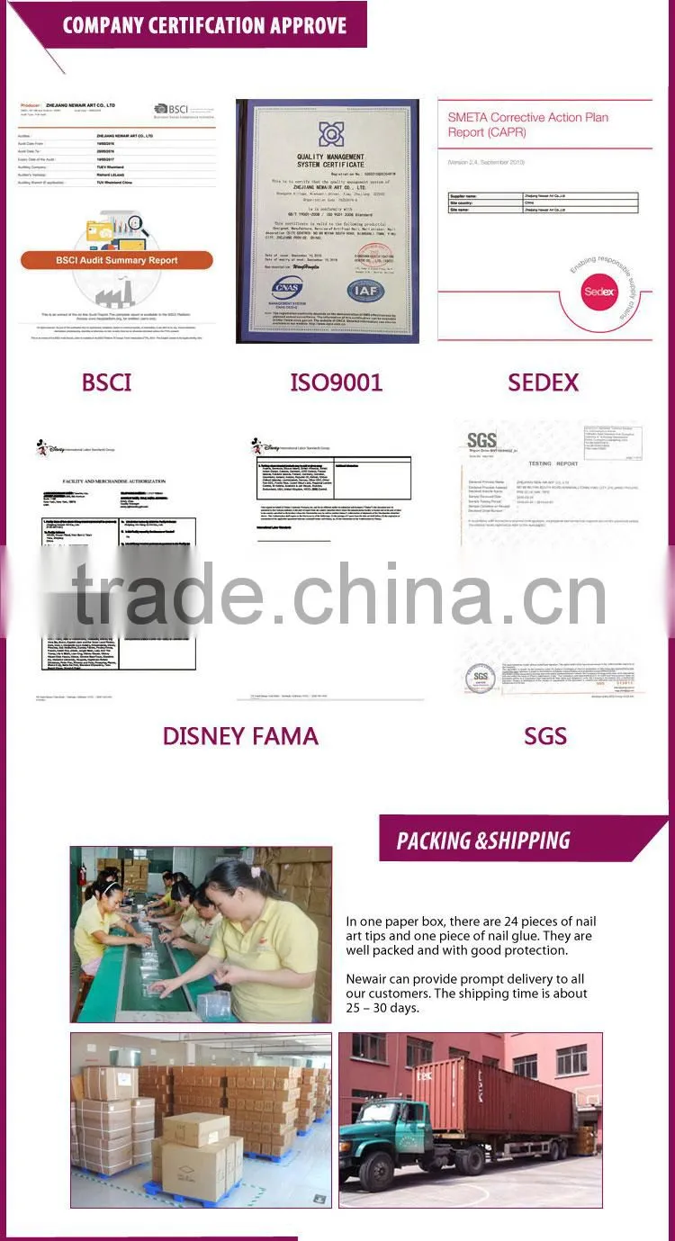 New air hotselling wholesale price customzied nail sticker