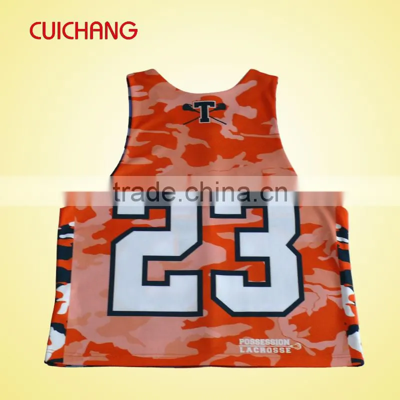 dye sublimation lacrosse jersey, sublimated custom lacrosse jersey ,high quality lacrosse jersey LL-02