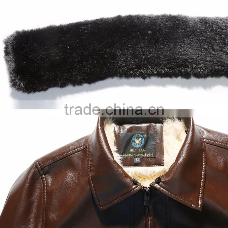 Customized manufactorying middle-aged and elder man father-wear fur coats jackets with fur