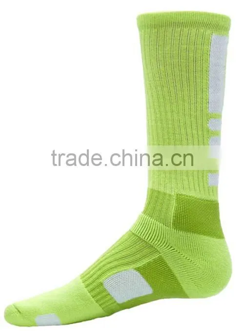 2014 New Happy Bulk Wholesale Basketball Socks