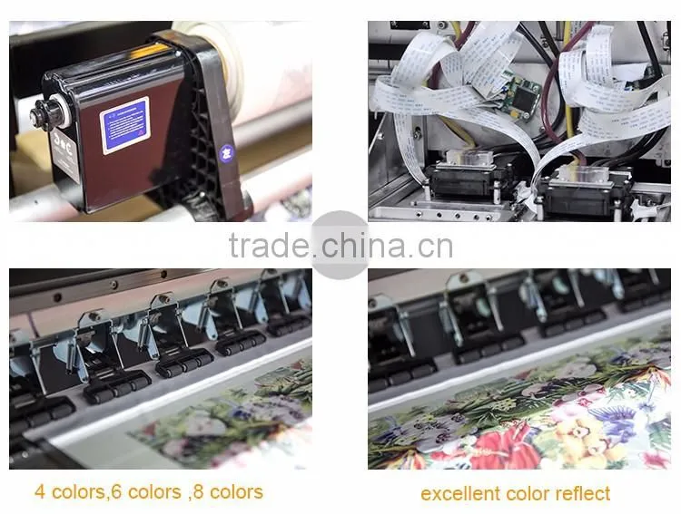 1.6M polyester heat sublimation printer 4 color printing machine