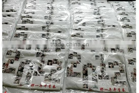 Design your ptint on cotton t-shirt with no minimum.
