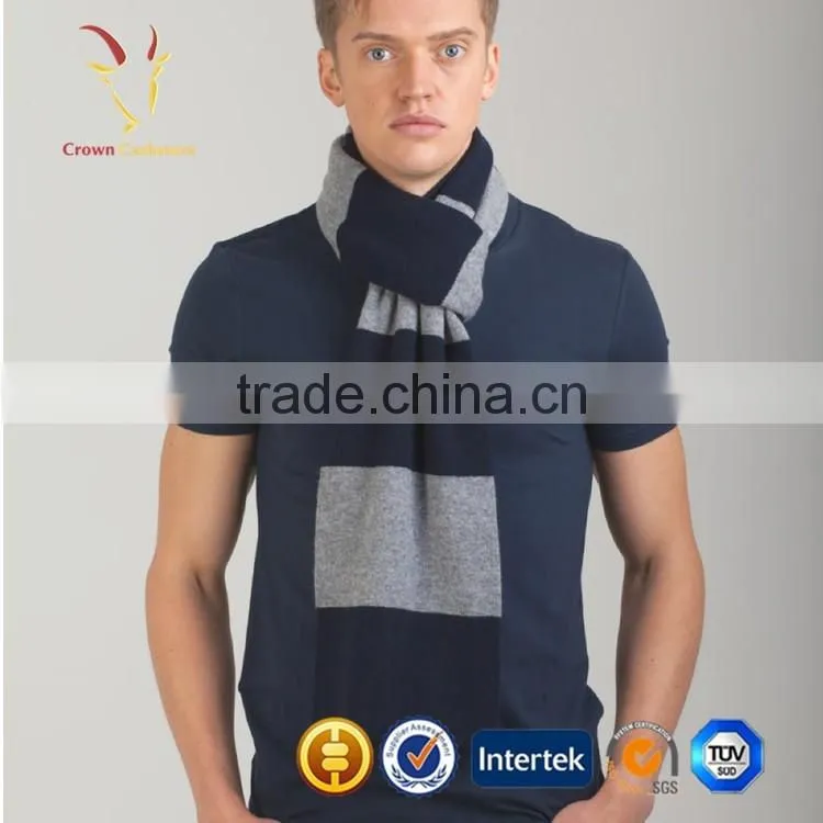 Plaid Wool Cashmere Scarf Men Sale
