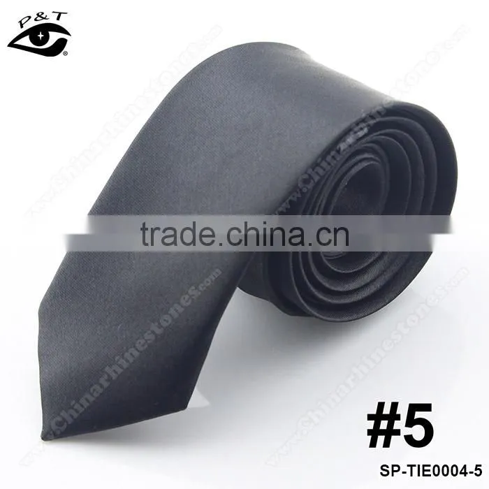 22 Colors NECK TIE SILK TIE SKINNY SOLID NECK TIE
