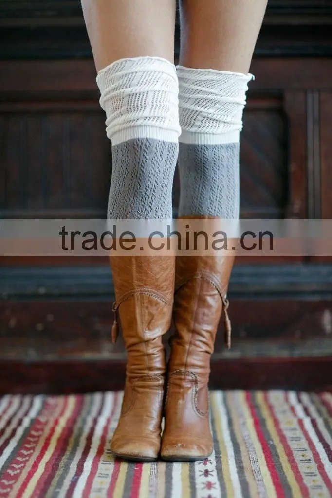 Knit Boot Cuff Cuffs Liner Topper Legwarmer 9 Color Available