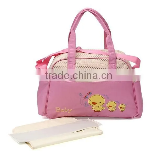 cartoon chicken pattern hanging stroller mother baby diaper yummy mummy bag