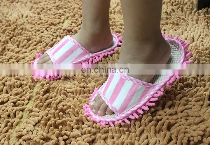 Chenille towel slipper,c