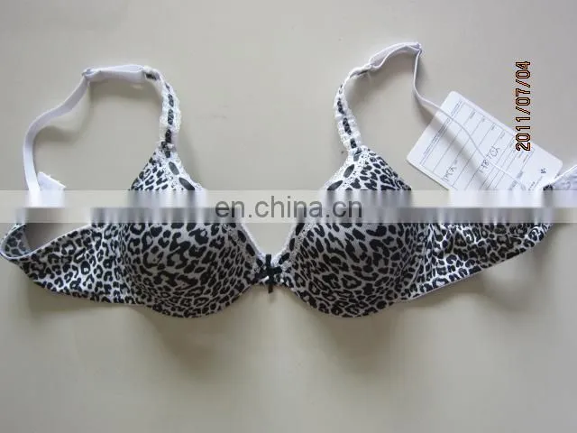 latest polka dot white brassiere Trade assurance supplier underwear