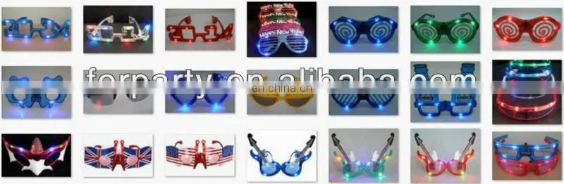 LNL-0056 LED flashing ball necklace LED novelty necklace