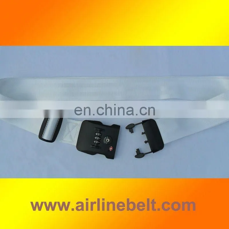 Airplane Seatbelt TSA luggage straps, luggage belt