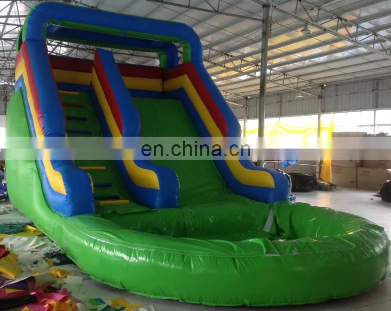 high quality Commercial grade inflatable water slide