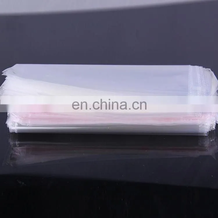 Factory Price Stock Transparent Reusable BOPP/CPP/OPP Plastic bag opp packaging bag In High Quality With Zipper