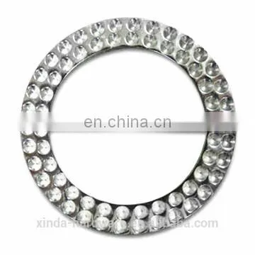 crystal rhinestone buckle for wedding invitations,chair sash buckle